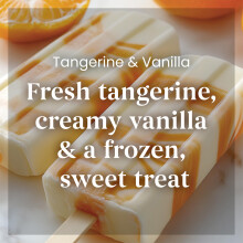 Yankee Candle Scented Candle Tangerine Vanilla Large Jar Long Burning Ca