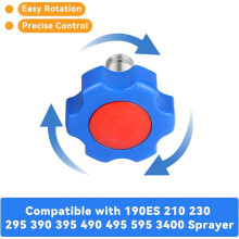 2X Airless Paint Sprayer Replacement Parts/Sprayer Shut-Off Valve,Drain Valve for 210 230 390 395 490 595 Sprayer