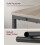 VASAGLE VASAGLE Slim Side Table with Charging Station 5