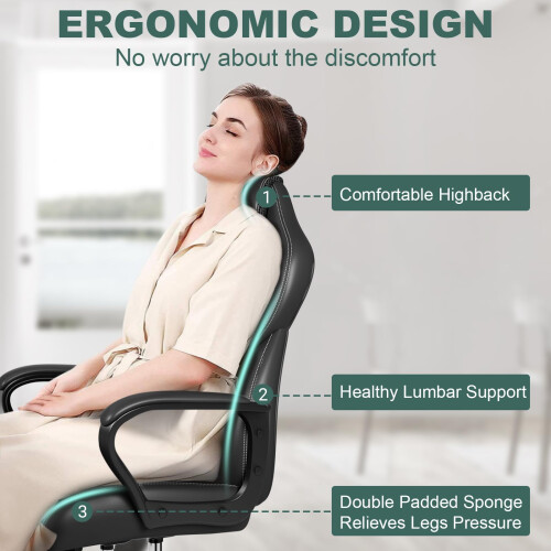 BASETBL Office Chair Executive Chair 1