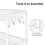 APEXCHASER 4-Tier Rolling Cart - Easy Assemble Mobile Storage Trolley 5
