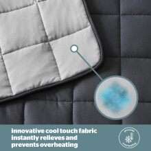 Silentnight Restore Cooling Weighted Blanket - 6.8kg Heavy Stress Insomnia Anxiety Relief Weighted Blanket for Adults with Innovative Cooling Fabric