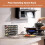 CHARMDI Spice rack，4 Tier Spice Rack Free Standing Spice Rack 3