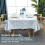 Plenmor Table Cloth Wipe Clean Tablecloth Wipeable PVC Plastic 1