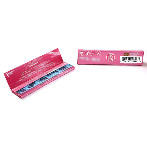 Elements Ultra thin King Size Slim PINK rolling paper 2