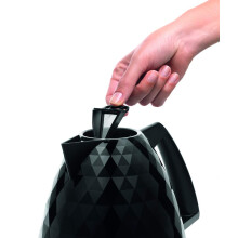 De'Longhi Brilliante Kettle, anti-scale filter, 1.7 Liters, 360 swivel base, KBJ3001BK, Black