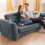Intex Intex Queen Size Pull-Out Inflatable camping sofa bed Sleep Away Futon 3