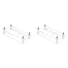 2X voor Raspberry Pi RP2040-PiZero Transparant Acryl Hoesje, Acryl Beschermhoes Accessoires