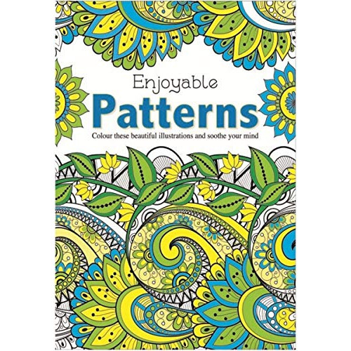 Martello Pattern/Flowers Adult Colouring Books 2