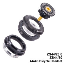 2X ZTTO MTB Road Bike Internal Headset 44mm CNC 1 1/8Inch 28.6 Straight Tube Fork ZS44 Semi-Integrated Bicycle Parts