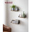 VASAGLE VASAGLE Wall Shelf - Floating Shelf - Set of 3 - Shelf 2
