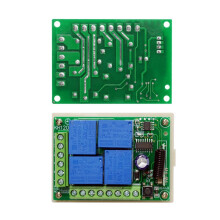 2X Draadloze Afstandsbedieningsschakelaar met 4-Kanaals 433Mhz Garageafstandsbediening