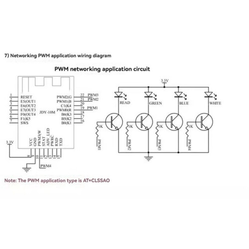 3X JDY-10M  MESH Networking ZIGBEE Module Master-Slave Integrated Support MESH Networking Zigbee App