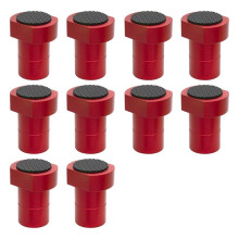Zestaw 10 Sztuk Psów Warsztatowych 3/4", Aluminiowe Zaciski z Podkładkami Antypoślizgowymi do Stołów MFT (19 mm)