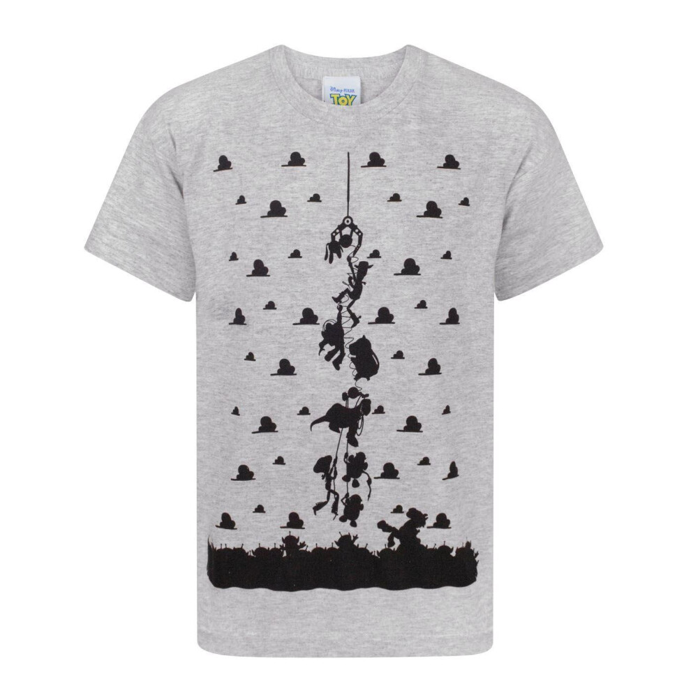 Disney (3-4 Years, Grey) Childrens Boys Toy Story The Claw T-Shirt