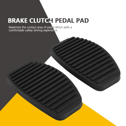 Fiat Brake Clutch Pedal Rubber Pads Pair 1