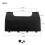 Black Bumper Tow Cover Land Rover Discovery 7