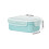 Hmsavn lunch box plastic sealed food container 1 piece blue 3