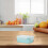 Hmsavn lunch box plastic sealed food container 1 piece blue 5
