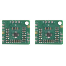 2X Differentiaal Draai Balans Single-Ended Uitgang Oorversterker HiFi Versterkerprint MAX97220 Ingang 2,5-5,5 V