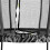 EXIT TOYS EXIT Tiggy Junior Trampoline with Safety 4.6ft – Black/grey 9