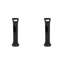 Capa de Silicone para Microfone Sem Fio , Capa Protetora Antirrolamento com Base para Microfone, Suporte para Microfone, 2 Peça