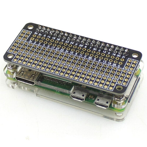 2X Placa de Extensão para Raspberry Pi Zero Gpio Hole Board Placa de Soldagem Placa Pcb Placa de Expansão Placa de Pão 2