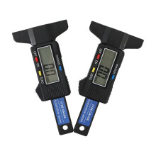 Digital Depth Gauge Caliper LCD Tire Tread Gauge 0-25mm Measurer Tool for Car Tire Wear Check, Tyre Tread Depth Tester