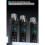 2X UHF Wireless Microphone System Adapter XLR Transmitter and Receiver for Dynamic Microphone Guitar Audio Mixer 4
