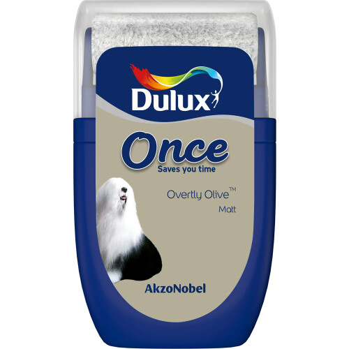 Dulux Dulux Once Tester Paint - Overtly Olive - 30ML