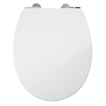 Croydex Haughton Premium Toilet Seat Soft Close - Adjustable Hinges Fit All Standard Toilets with Quick Release Button for Easy Cleaning and Made fro