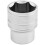 Draper Draper 16615 1/2" Square Drive 6 Point Socket, 24mm Size 1