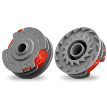 BESPOTCL 2PCS Replacement Strimmer Spools Compatible with Flymo Contour XT Power