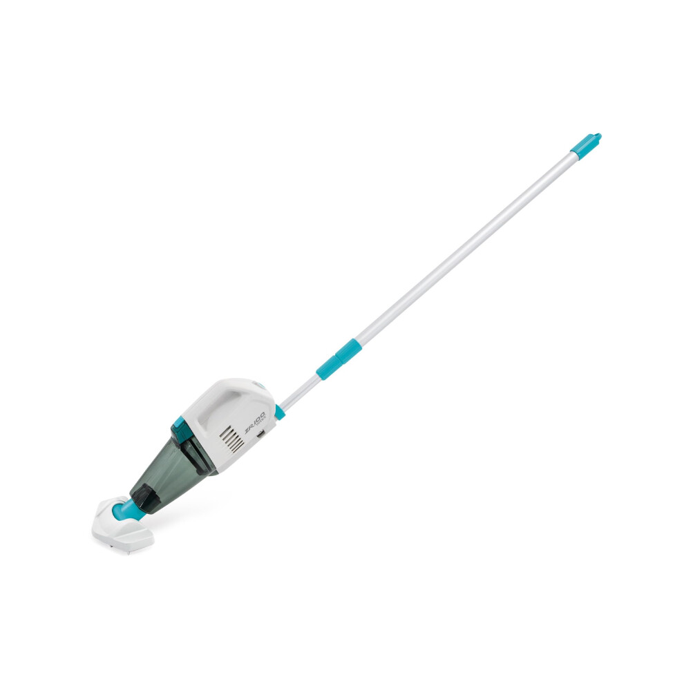 Intex Zr100 Rechargeable Pool & Spa Vacuum - Cordless Handheld Cleaner For Inflatable Hot Tubs & Above Ground Pools, 239Cm Telescopic Pole, Usb Charg