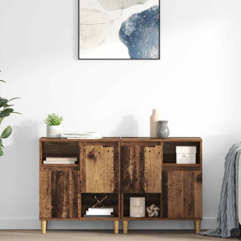 VIDAXL - Sideboard - Old Wood - Brown - Image 2