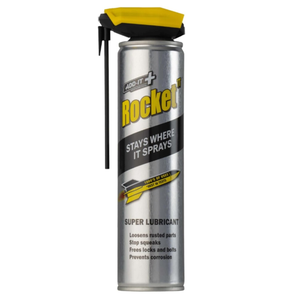 Rocket Tt Multi-Purpose Lubricant Spray Â 300Ml Rust Remover & Anti-Corrosion Maintenance Spray Â Penetrating Oil For Seized Bolts,Locks, Bikes & 5009620841029