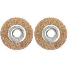 Ryobi RAC814 Replacement Wire Brush Joint Cleaning 115mm RY18PCA (Pack of 2)