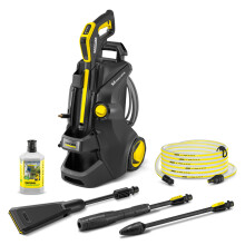 Kärcher high-pressure washer K 4 Power Control Flex eco!Booster Black Edition, pressure: max. 130 bar, flow rate: 420 l/h, area: 30 m²/h, Power Cont