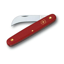 Victorinox, Pruning Knife XS, Swiss Army Pocket Knife, Small, Garden, Multi Tool, Blade, curved, Red