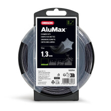 Oregon Star Shaped 1.3mm Strimmer Line with Aluminium Particles, Tackles Long Grass, Weeds & Thick Vegetation, Professional Heavy Duty Strimmer Wire,