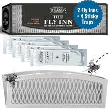 Dr. Killigan's The Fly Inn, Sticky Fly Strips, Indoor Insect Trap, Catches and H
