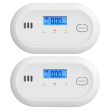 Hapippofa Carbon Monoxide Detector - Replaceable Battery-Powered CO Alarm with Digital Display | Long-lasting 10-Year Sensor Life | Essential Carbon