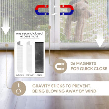Magnetic Fly Screen Door EGNBU Anti Mosquito Fly Curtain Door Screens