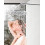 Hibbent Fixed Shower Head 8 Inch Rainfall Showerhead, Round, Chrome 6