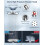 Hibbent Fixed Shower Head 8 Inch Rainfall Showerhead, Round, Chrome 2