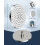 Hibbent Self-Cleaning Rainfall Shower Heads, 10 Inch, Chrome 5