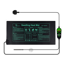 Hyindoor Seedling Heat Mat for Plants with Thermostat 10"*20.8"Germination Heating Propagator Warming Mat for Indoor Gardening Greenhouse