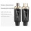2X Wireless Microphone System UHF Wireless XLR Transmitter and Receiver for Dynamic Microphone, Audio Mixer, PA System 8