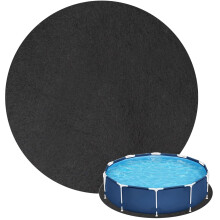 8.86FT Hot Tub Mat, Inflatable Hot Tubs Floor Pad,Swimming Pool Protector Pad,Pool Liner Pad For Above Ground,Foldable Pool Ground Mats,Portable Spa