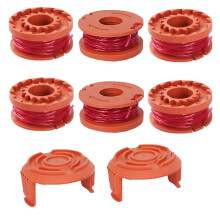 Strimmer Spool,WA0004 Spool Line Compatible with 20V Worx Grass Trimmers Replace